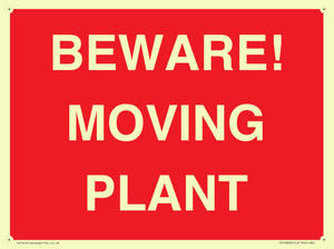 BEWARE! MOVING PLANT